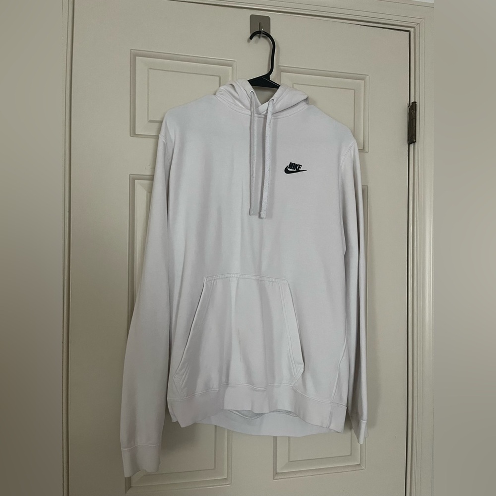 Nike White Hoodie
